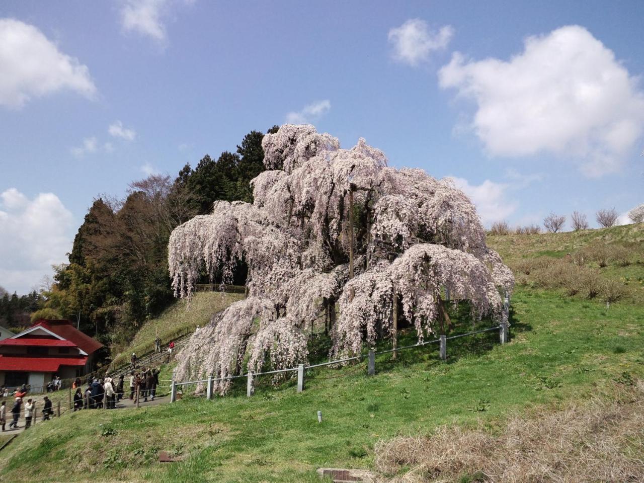 ホテル 陽日の郷あづま館 二本松市 エクステリア 写真